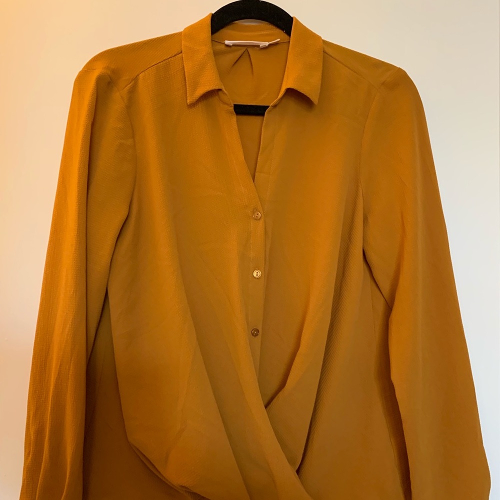Nordstrom All In Favor Drape Front Blouse